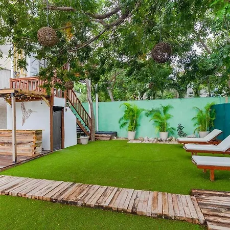 Encantadora Suite Super Amplia En Colibri Playa Del Carmen